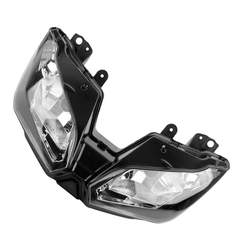 Mallofusa Motorcycle Front Headlight Headlamp Assembly Compatible for Kawasaki Ninja 300 2013-2018 Versys 650 1000 2015 2016 2017 2018 - Image 4